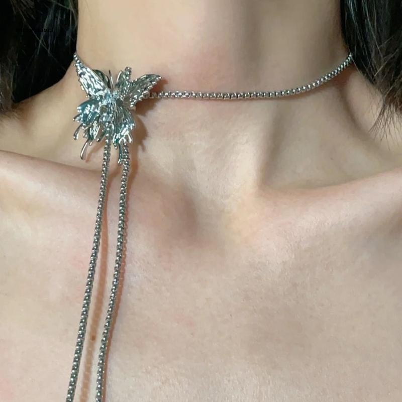✿ Dây Chuyền Choker Mặt Hình Côn Trùng Có Thể Điều Chỉnh Kích Cỡ