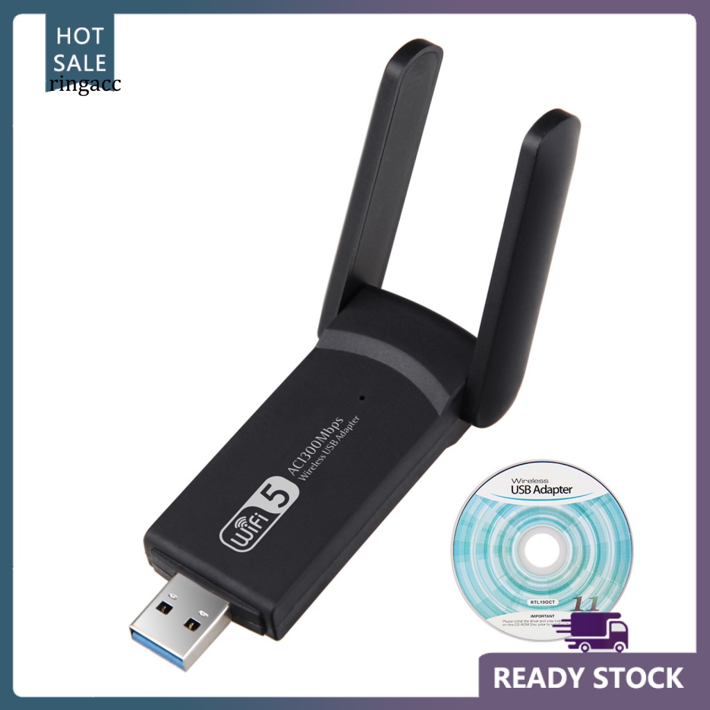 Thẻ Mạng WiFi 1300M 5G USB 3.0 Hiệu Quả Cao