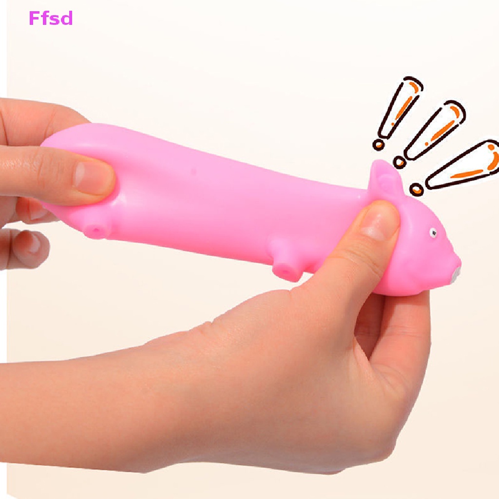 1 Đồ Chơi Nắn Bóp Đàn Hồi Giảm Stress Hình Động Vật