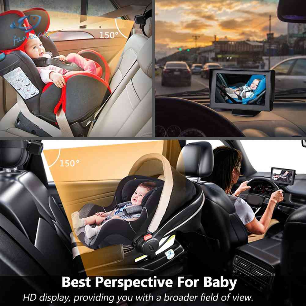 Camera Chiếu Hậu Cho Xe Hơi Màn Hình 4.3 inch