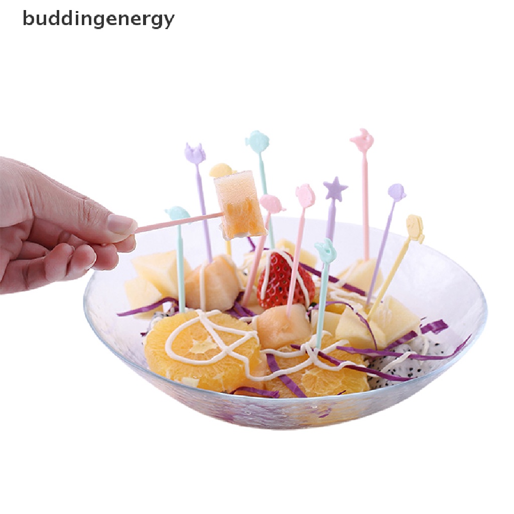 Set 20 Nĩa Ăn Trái Cây / Thức Ăn Tráng Miệng Mini Dành Cho Trẻ Em