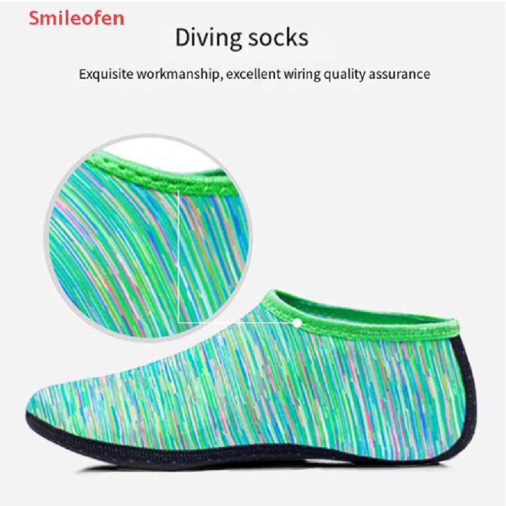 [Smileofen] Giày Bơi Lặn Biển / Tập Gym / Yoga Chống Trượt Có Thể Gập Lại