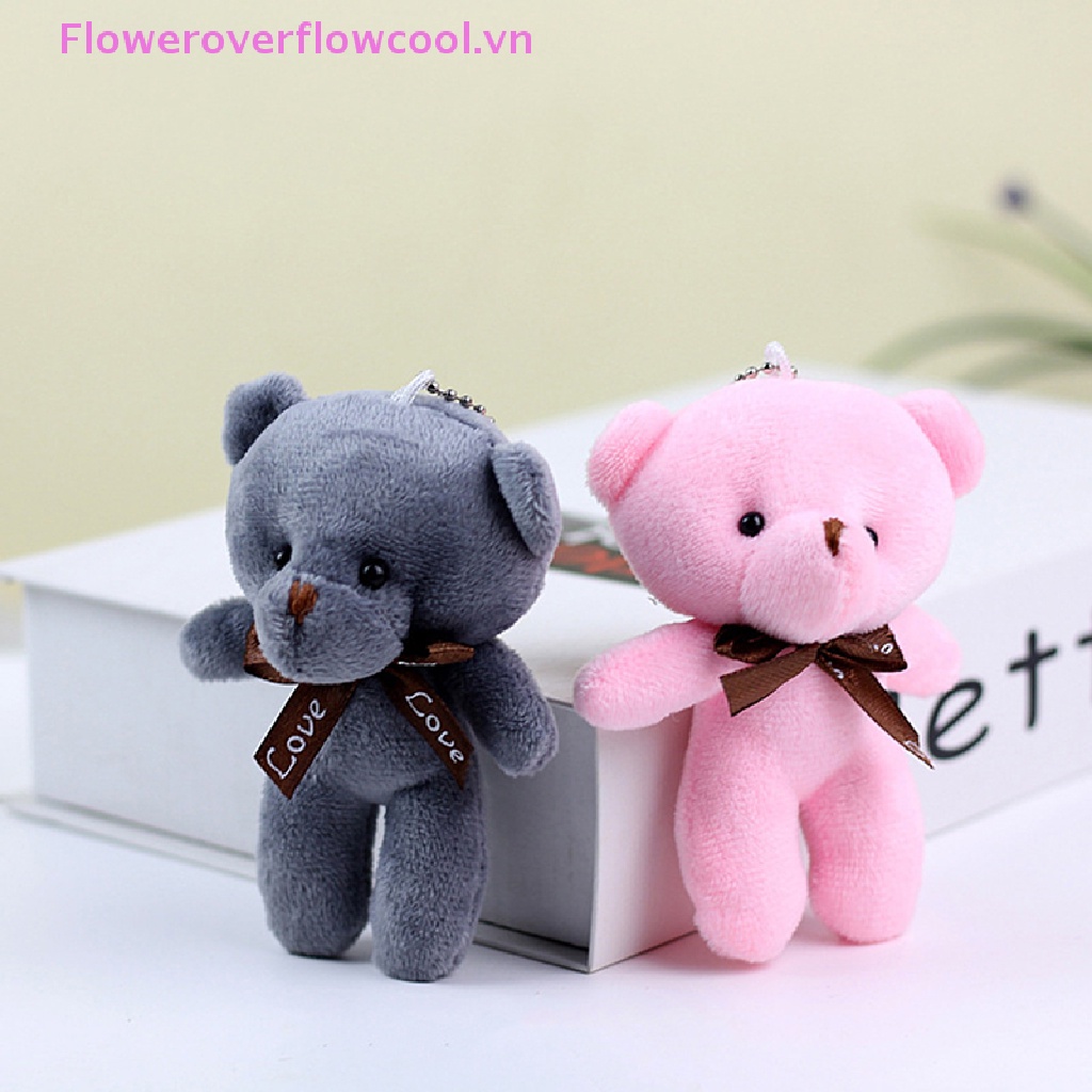 Móc Khóa Hình Gấu Bông Mini Dễ Thương