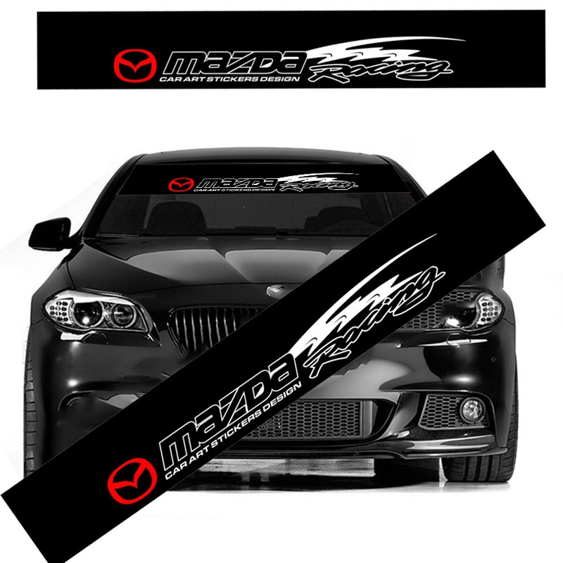 Miếng Dán Trang Trí Kính Chắn Gió Xe Hơi Mazda 3 2 5 CX3 RX8 BT50 323 CX8 CX30 RX7 626 CX7 NX5 CX9