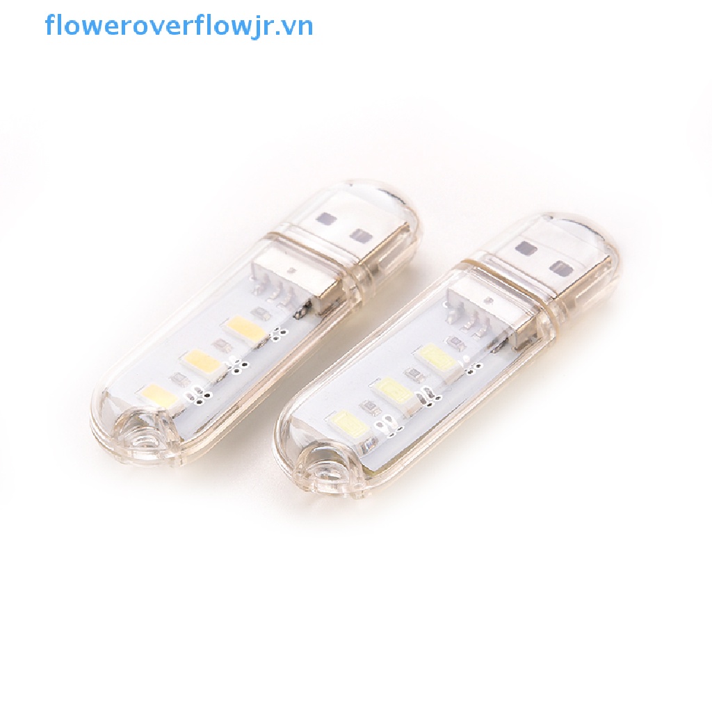Đèn LED 3 Bóng Ánh Sáng Trắng Hình Chữ U Kèm Vỏ Bọc
