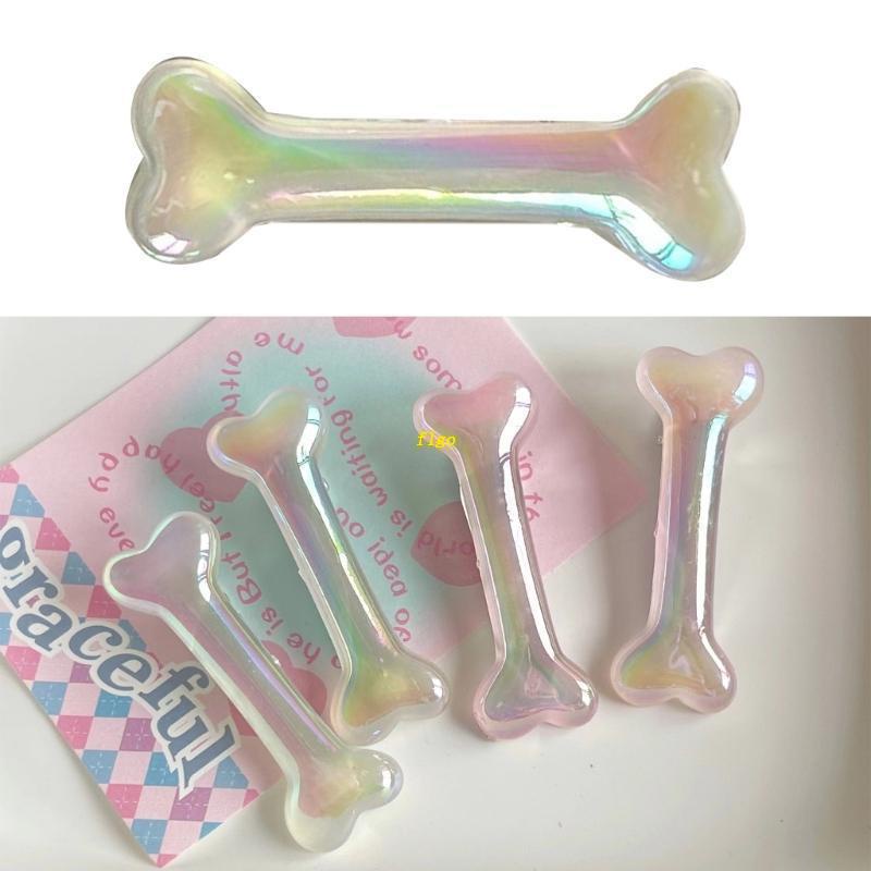 Kẹp Tóc Mỏ Vịt Hình Xương Lấp Lánh Chống Trượt Thời Trang Xuân Hè Cho Nữ