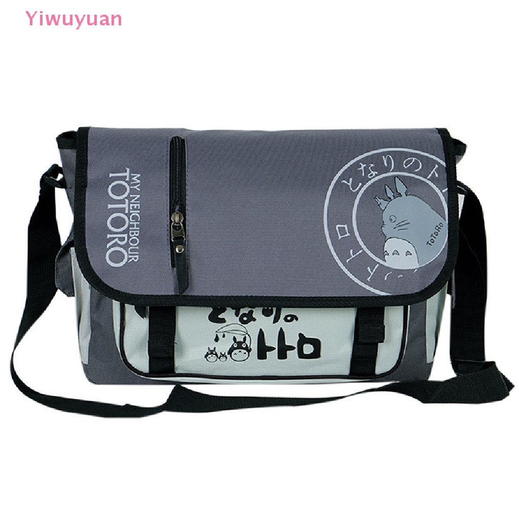 Túi Đeo Chéo Vải Canvas Họa Tiết Hoạt Hình Yiwuyuan > Thời Trang Mới