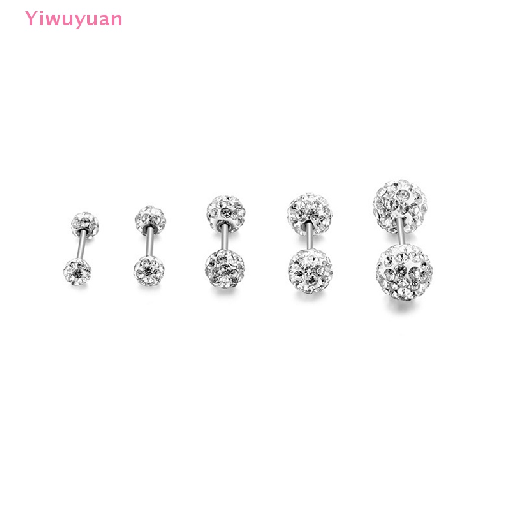 1 Khuyên Tai Bạc 925 Đính Đá Zircon Thời Trang Mới