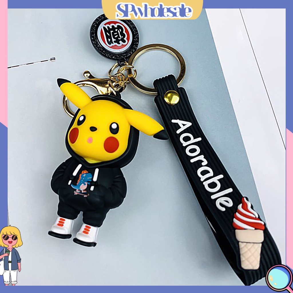 <SPwholesale> Giá Đỡ Chìa Khóa / Túi Xách / Móc Khóa Hình Nhân Vật Hoạt Hình Pokemon
