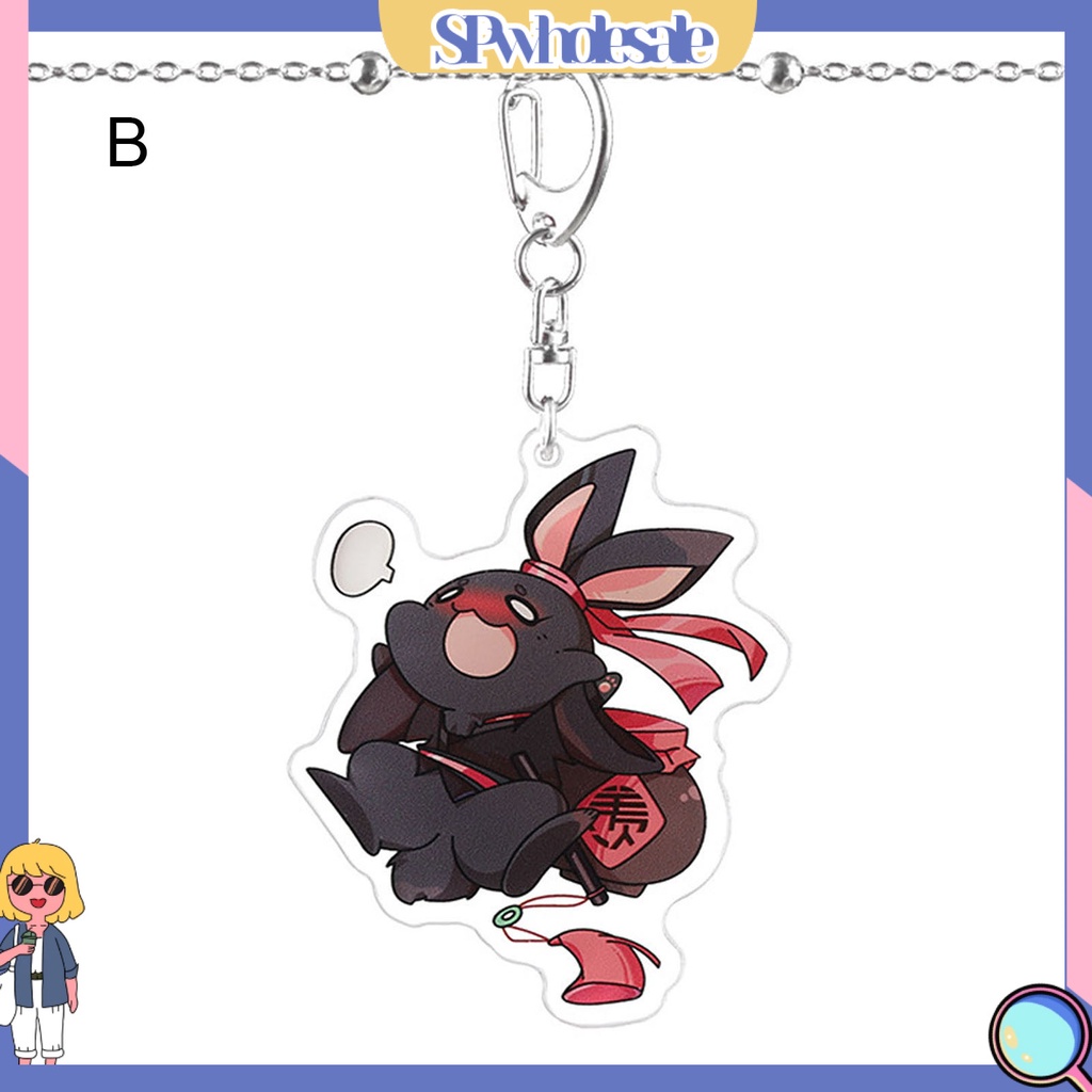 <SPwholesale> Móc Khóa Hình Nhân Vật Hoạt Hình Anime Mo Dao Zu Shi