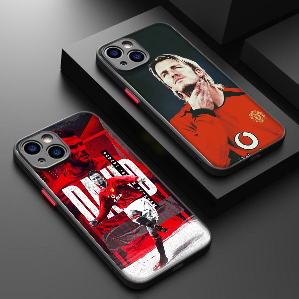 Ốp Điện Thoại Dẻo Họa Tiết David Beckham Cho iPhone SE SE2 SE3 7 8 Plus XR XS Max 11 Pro Max Y148