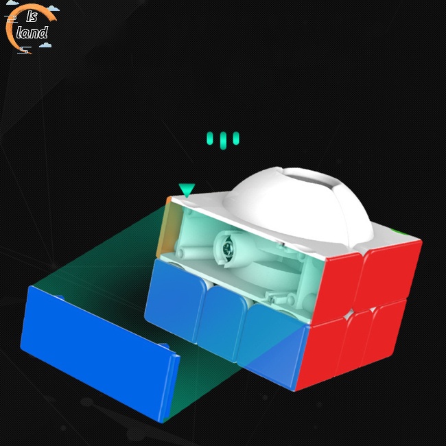 Khối Rubik 3x3x3 Có Nam Châm Cho Bé