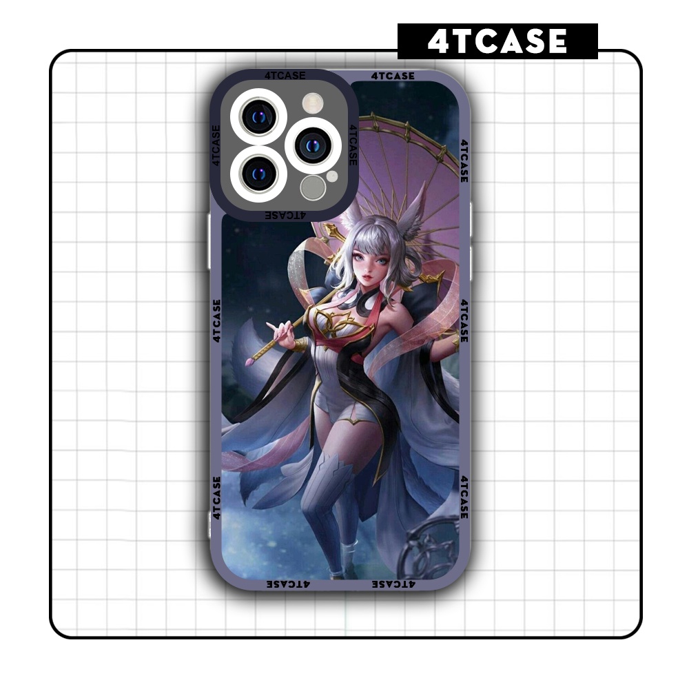 Ốp iphone cạnh vuông 4Tcase Liliana liên quan huyền thoại 6/6s/7/7plus/8/8plus/x/xr/xs/11/12/13/pro/plus/promax/14prm