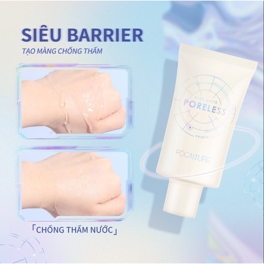 Kem lót Focallure dạng gel trong suốt, kiềm dầu, làm mờ lỗ chân lông to, làm sáng da dưỡng ẩm 5g, 20g FA-268