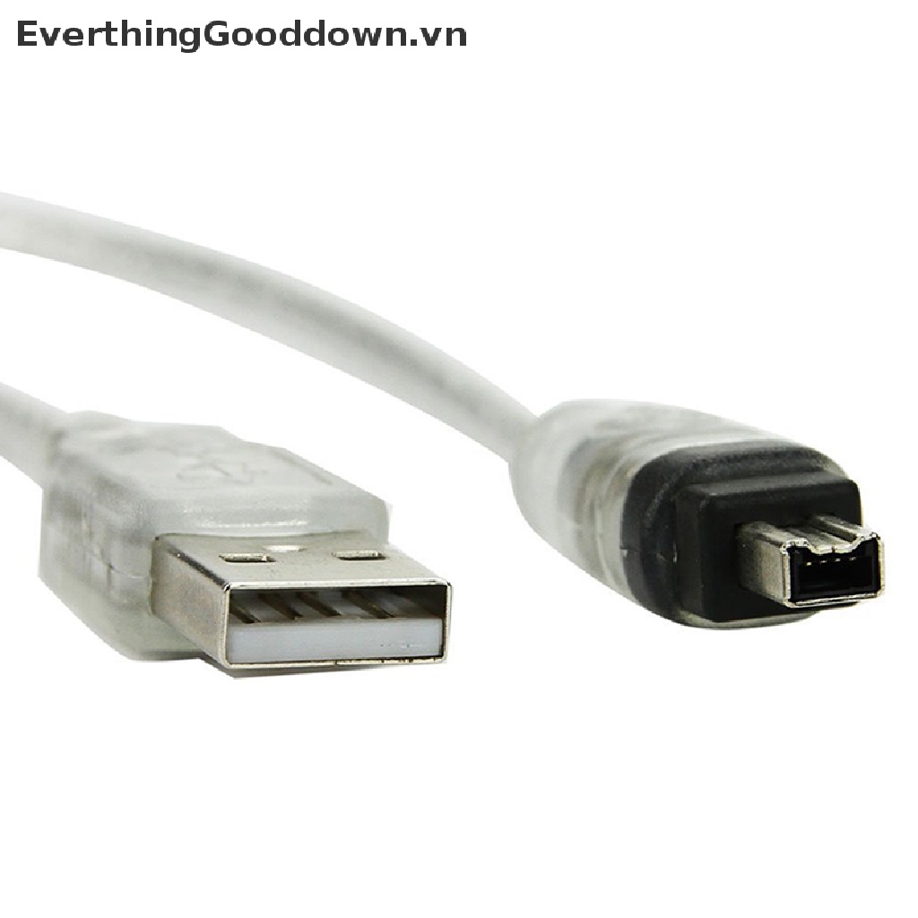 Dây Cáp Chuyển Đổi Cổng USB Male Sang Firewire Iee 1394 4 Pin ILink Firewire 1394