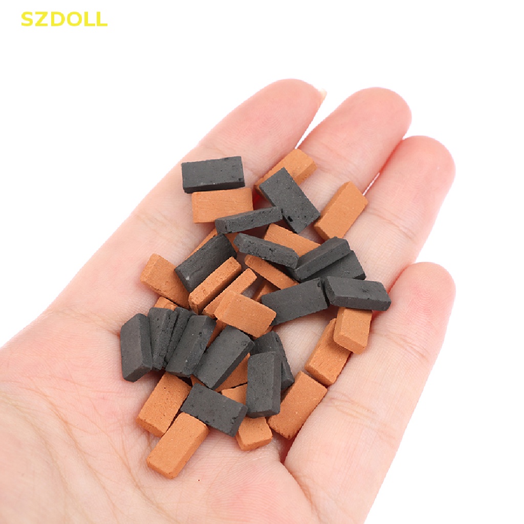 Set 50 Mô Hình Gạch Xây Dựng Đồ Chơi DIY Cho Nhà Búp Bê