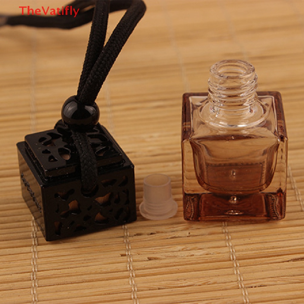 1 Chai Rỗng 8ML Hình Vuông Màu Đen Đựng Mỹ Phẩm Tiện Dụng