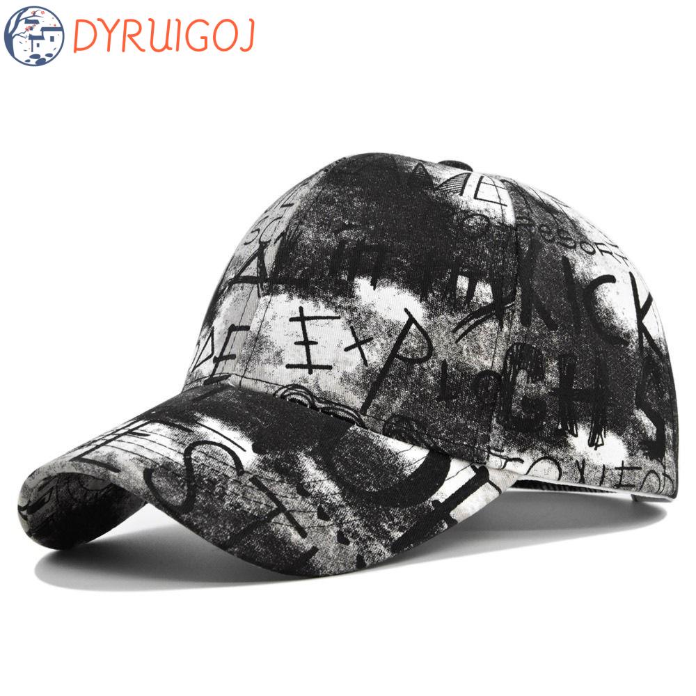 Mũ Lưỡi Trai Thêu Họa Tiết Graffiti Thời Trang Cho Nam Nữ