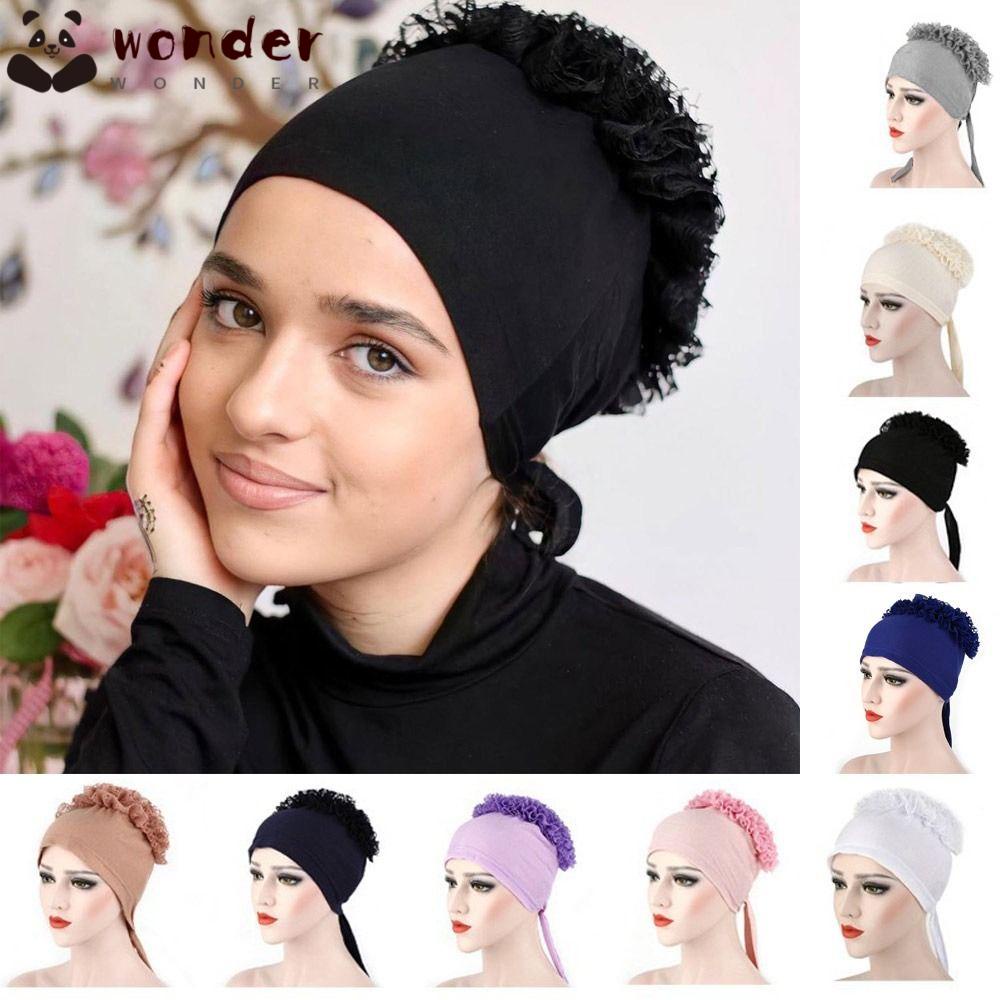 Mũ Trùm Đầu Mềm Mại Phong Cách Turban Cho Nữ
