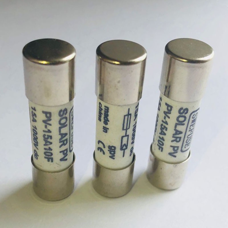 Set 10 Cầu Chì 1000 VDC Sử Dụng Năng Lượng Mặt Trời Chống Cháy Nổ