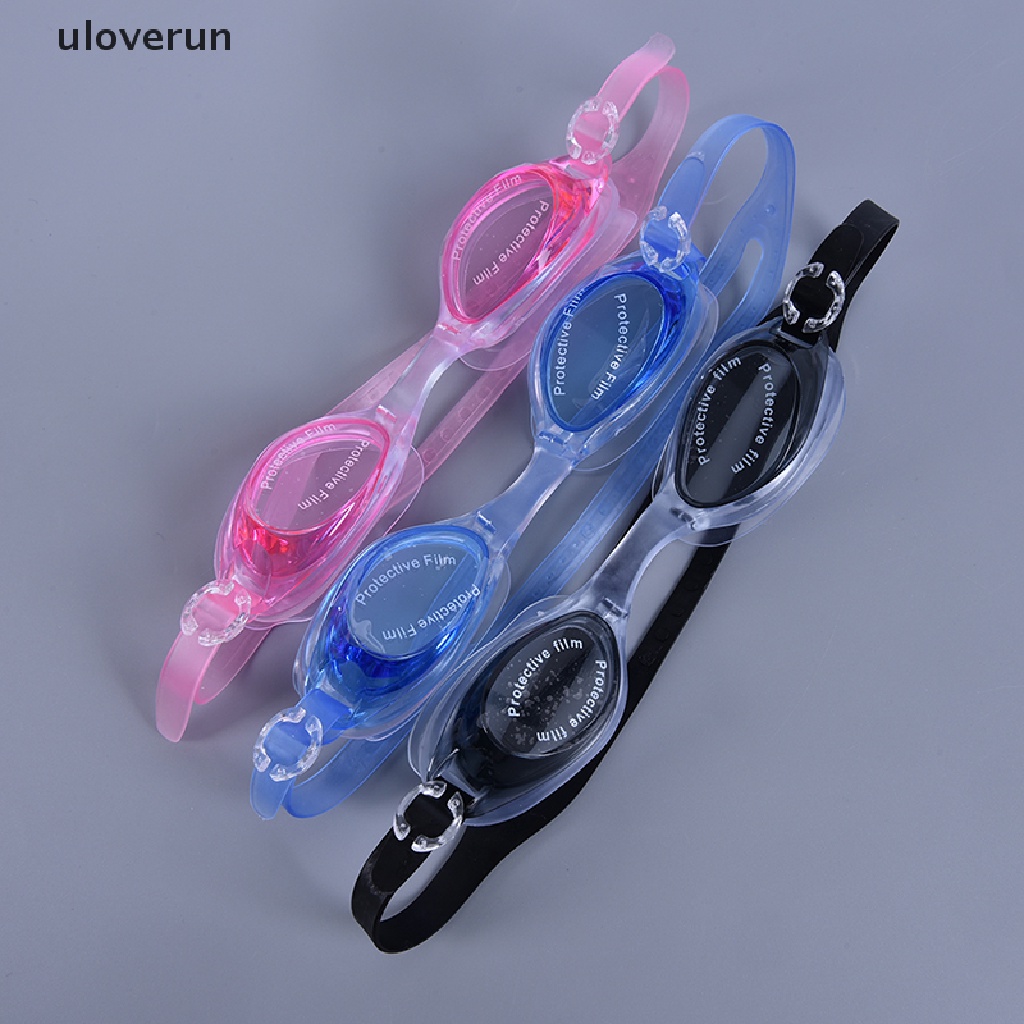 1 Kính Bơi Chuyên Nghiệp Chống Sương Mù / Thấm Nước Kèm Nút Bịt Tai Dành Cho Bé