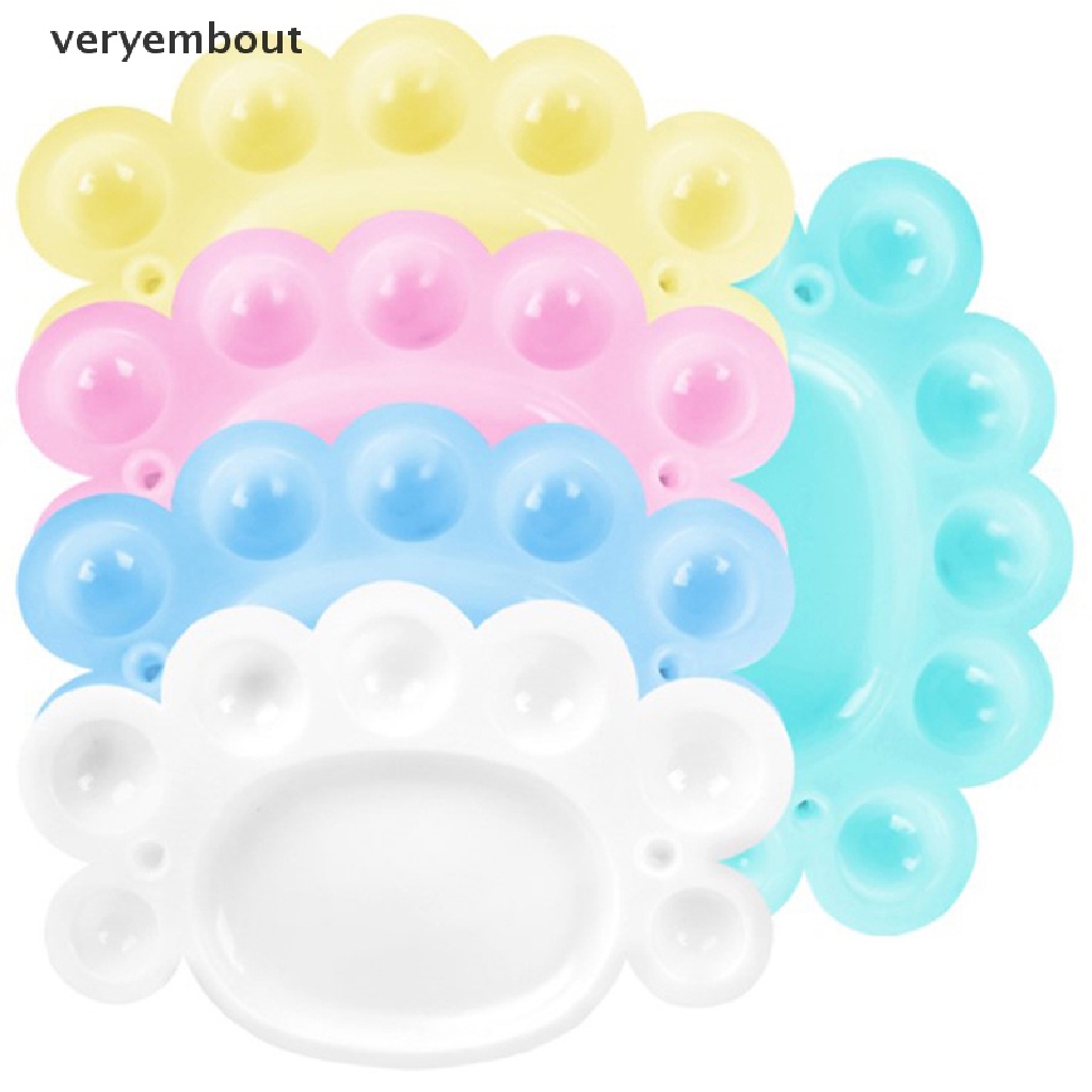 Set 2 Khay Nhựa Trưng Bày Lọ Sơn Móng Tay DIY Tiện Lợi