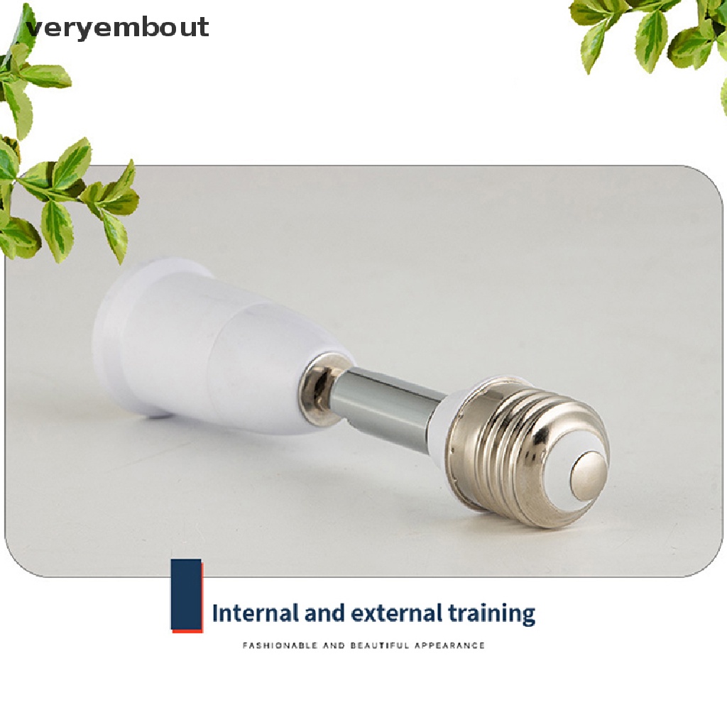 1 Chuôi Đèn Chuyển Đổi E27 Sang E27 Xoay 180 Độ Tiện Dụng