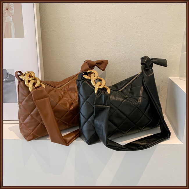 Túi Xách Da Pu Đeo Chéo Đính Kim Cương Thời Trang Cao Cấp Cho Nữ