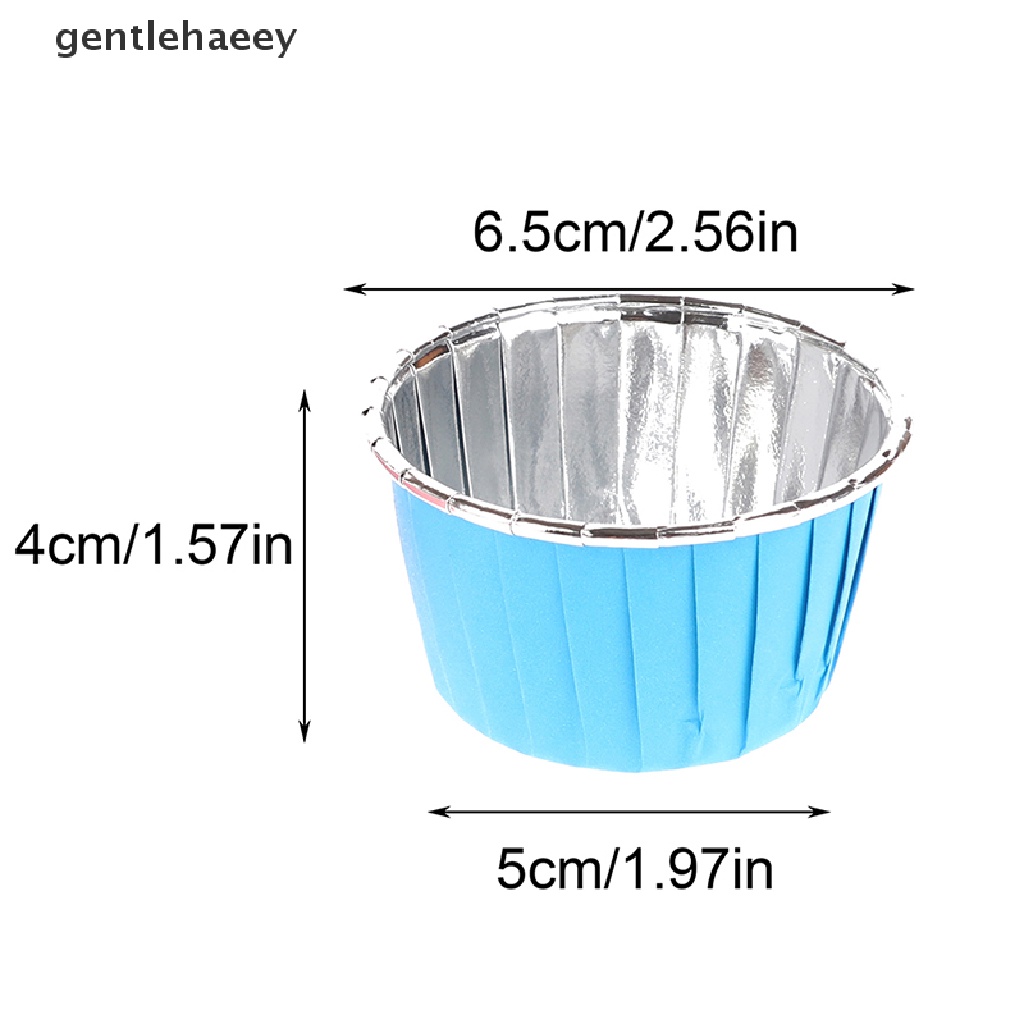 Set 50 Cốc Giấy Đựng Bánh Cupcake / Muffin Xinh Xắn Tiện Dụng