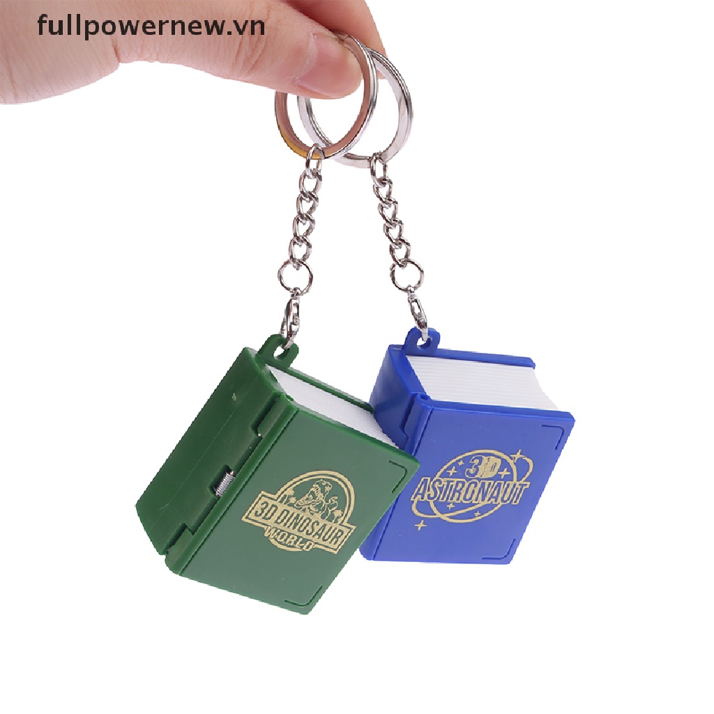 Đồ Chơi Cuốn Sách Ma Thuật 3D fullpowernew Có Móc Khóa