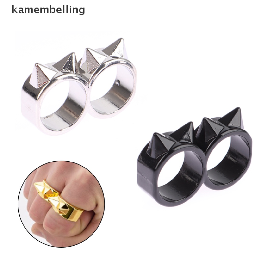 Kamembelling Nhẫn Đôi Đa Năng Hình Tai Mèo Thời Trang Cá Tính