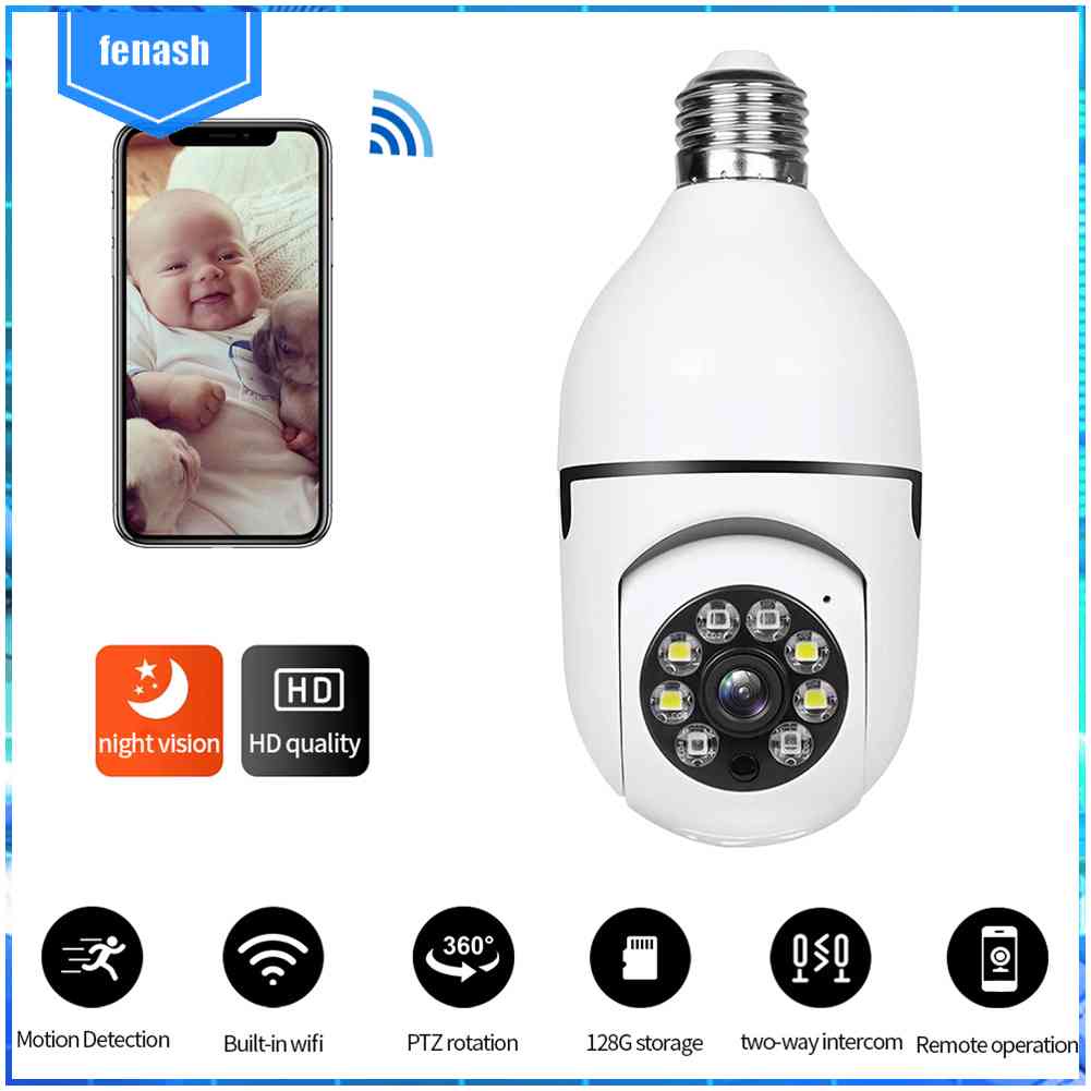 Camera Giám Sát Hai Chiều HD 2MP 4LED CCTV WiFi 2MP