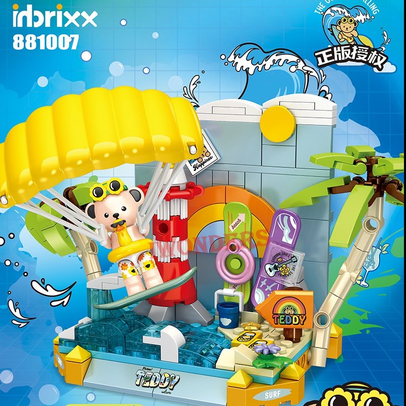 Mô Hình Đồ Chơi Tàu Cướp Biển Gấu Teddy Đa Phong Cảnh Sáng Tạo