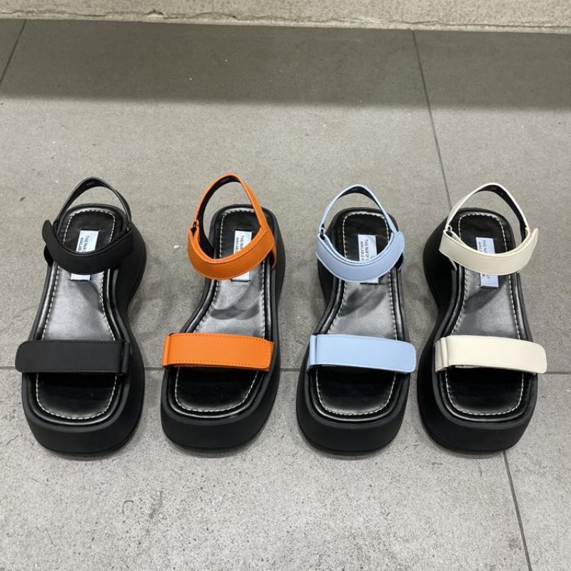 Xăng đan Khóa Dán Hở Ngón Trọng Lượng Nhẹ Thời Trang Nữ