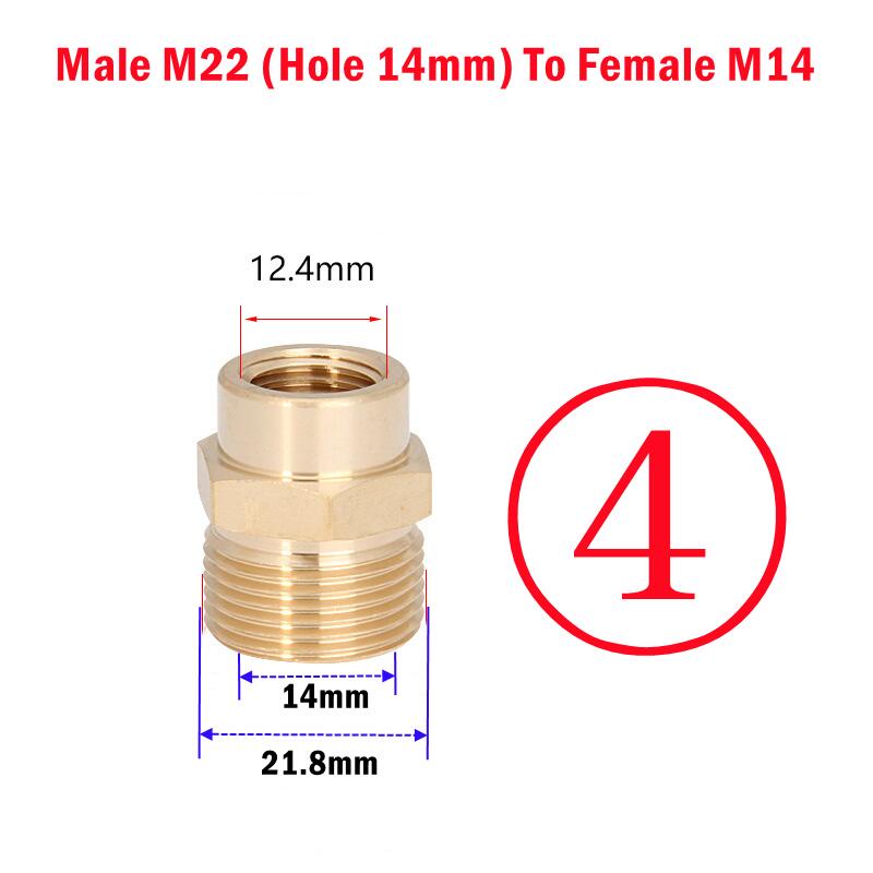 ✨Hàng Có Sẵn! Hộp Đựng Tai Nghe✨Đầu Nối Ống Nước Áp Suất Cao M22 Male Sang M14 Female