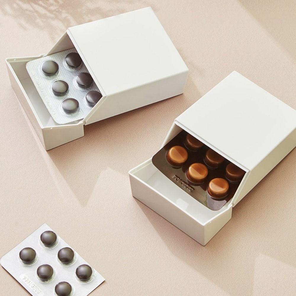Hộp Đựng Đồ Mini Có Nắp Lật Tiện Dụng Cho Gia Đình / Văn Phòng