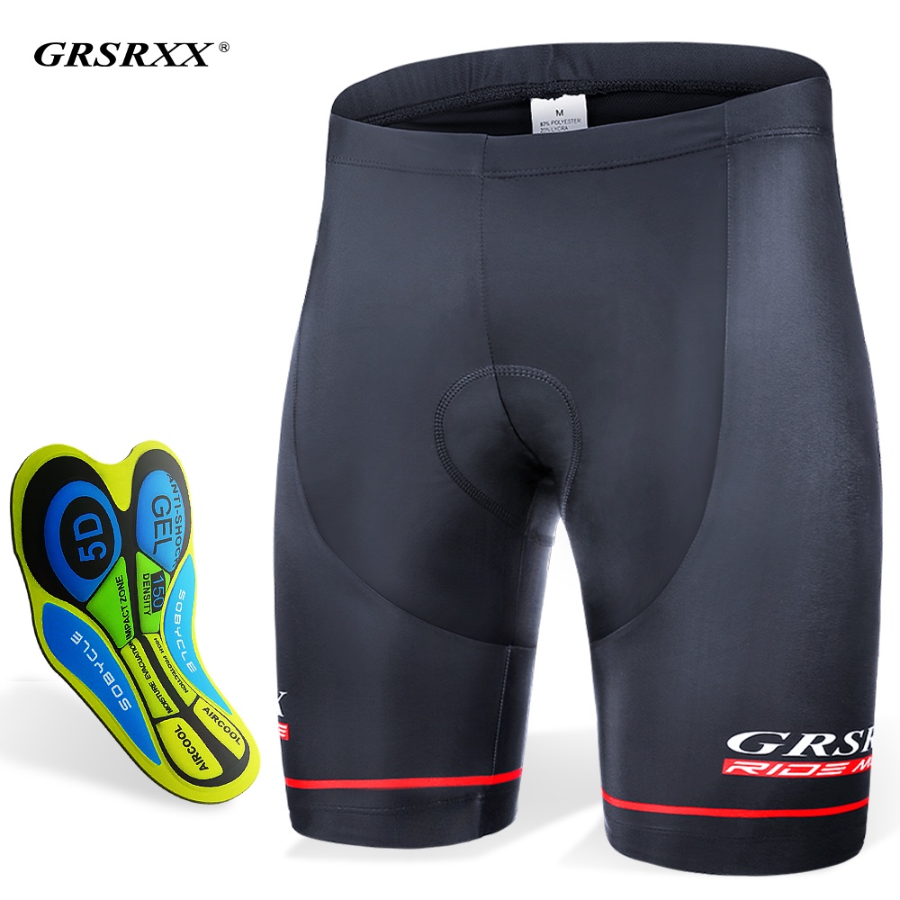 Quần Short Đi Xe Đạp Có Đệm Gel Dành Cho Nam