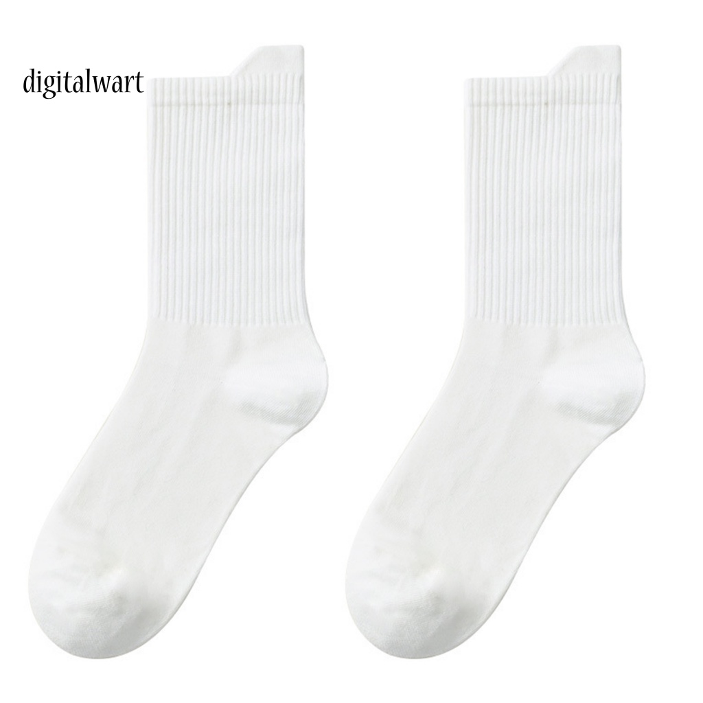 Kỹ Thuật Số| 1 Đôi Vớ Cotton Ống Trung Co Giãn Chống Trượt Thấm Hút Mồ Hôi Thoáng Khí Giữ Ấm Mùa Thu Đông Cho Nam