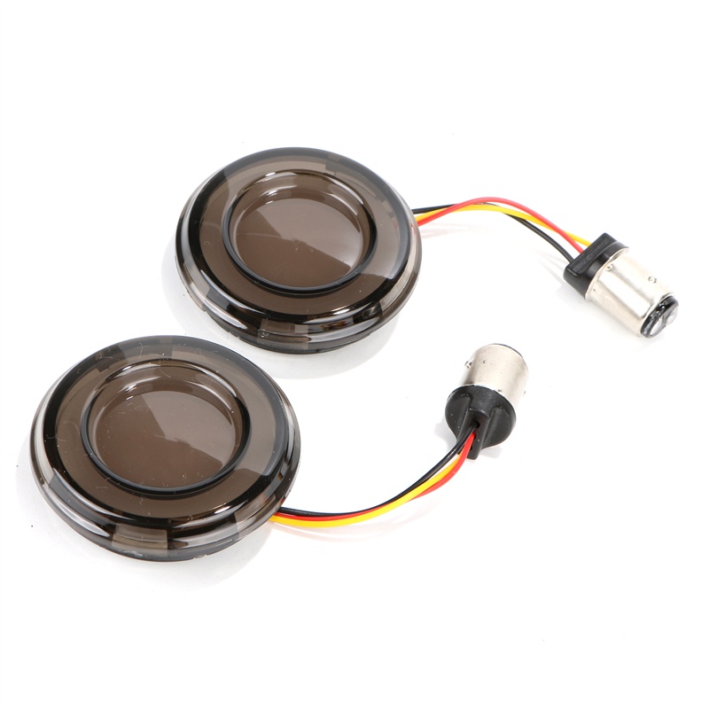 1 Cặp Đèn LED Xi Nhan 1157 Hình Viên Đạn Cho Xe Mô Tô Harley Sportster Dyna Touring
