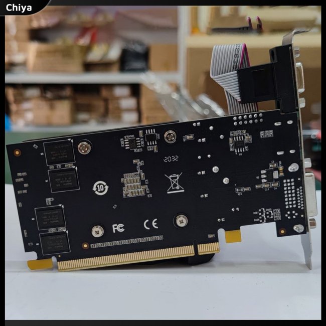 Thẻ Đồ Họa Gt210 Màn Hình Hd Kép 1gb 64 Bit Ddr2 Gpu Cho Máy Tính