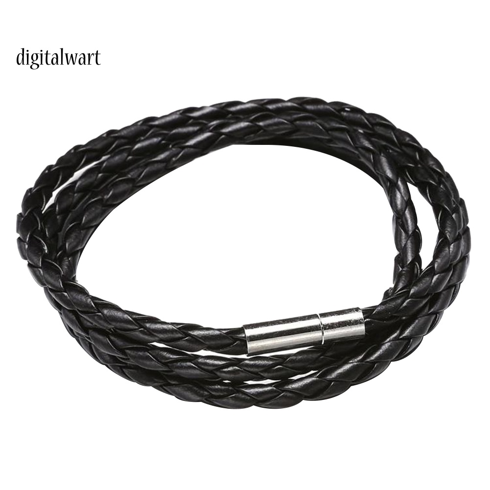 Kỹ Thuật Số| Vòng Tay Da Nhiều Sợi Phong Cách Vintage Cho Nam Và Nữ