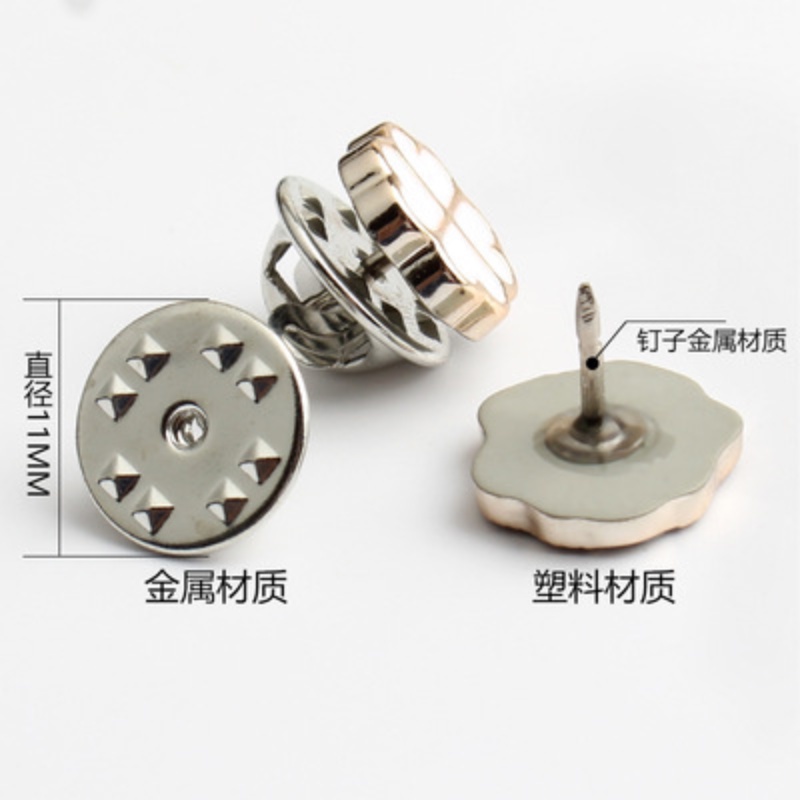 Gói 10 Ghim Cài Áo Với Nhiều Viên Đá Giả Xinh Đẹp