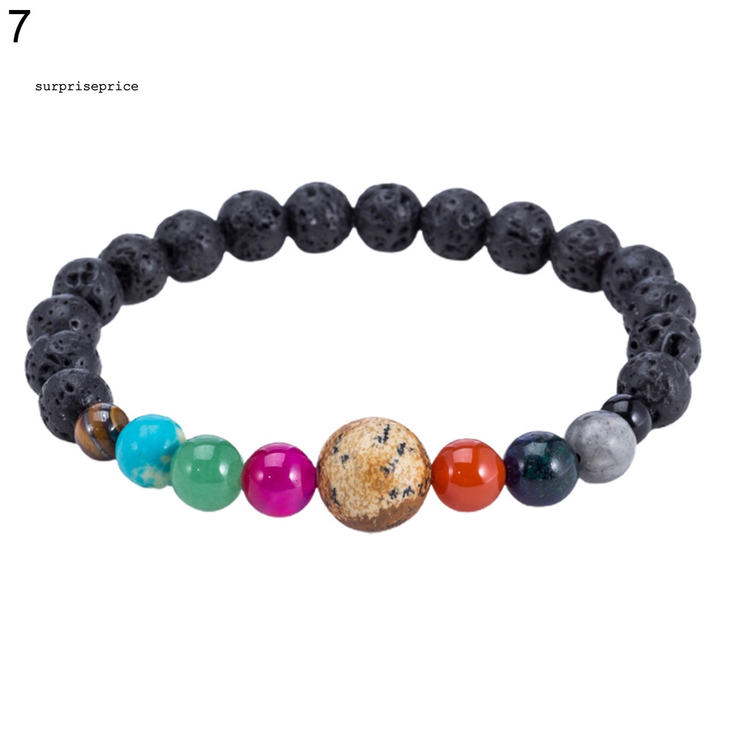 Vòng Tay Chuỗi Hạt Năng Lượng Mặt Trời Chống Mài Mòn Nhiều Màu Sắc Cho Nữ