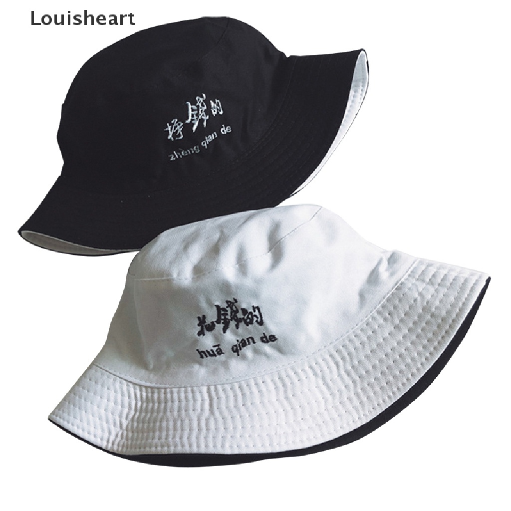 Nón Tai Bèo Louisheart Chất Liệu Cotton Hai Mặt Thoáng Khí Thời Trang Unisex