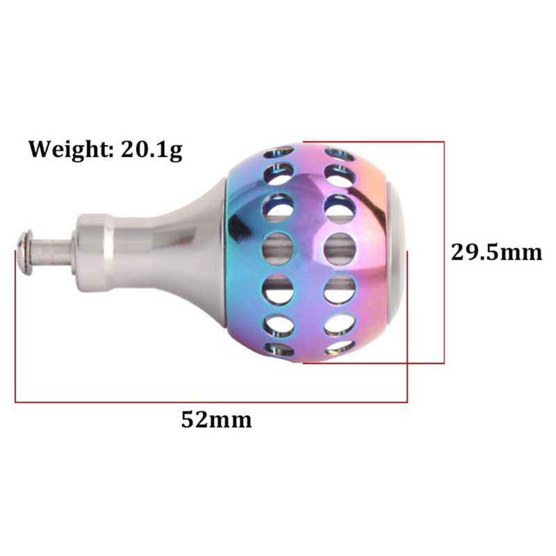 Tay Quay Máy Câu Cá Bằng Kim Loại Nhiều Màu Sắc