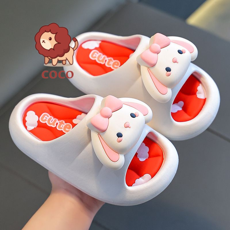 Dép Sandal Công Chúa Đế Mềm Chống Trượt Kích Thước Vừa / Lớn Dễ Thương Dành Cho Bé Gái