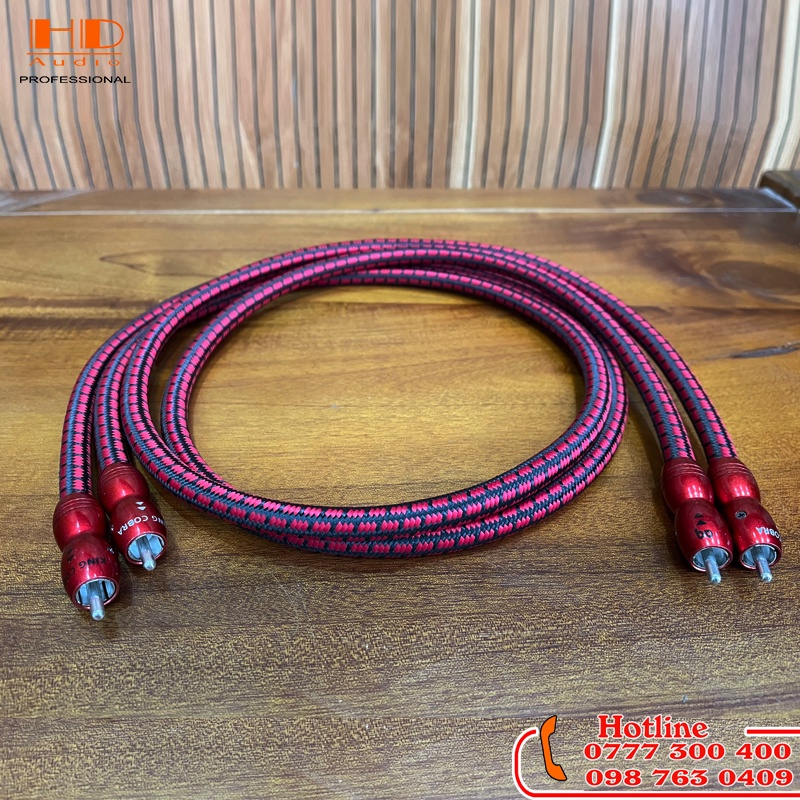 Dây AV Audioquest Kingcobra - Hàng bãi Mỹ Quá đẹp