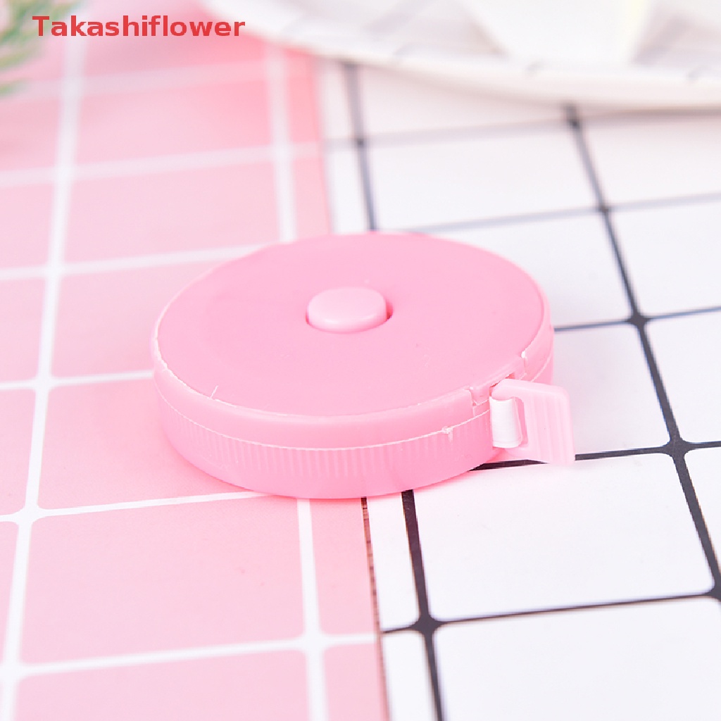(Takashiflower) Thước Dây Đo Cơ Thể Có Thể Thu Vào Cho Thợ May Vải Mềm