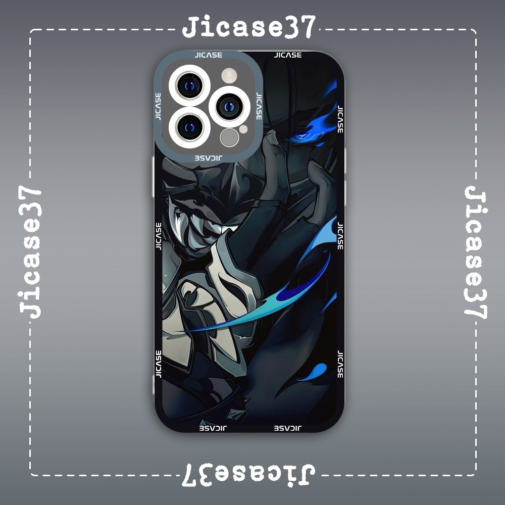 Ốp lưng iphone cạnh vuông Jicase Valorant Yoru Aesthetic Tranh Số Hoá Game FPS