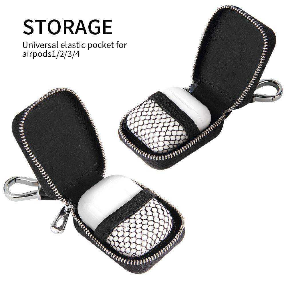 SHOUHOU Túi Da Đựng Tai Nghe Bluetooth Chống Mất Nhiều Màu Sắc